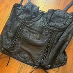 Victoria's Secret Black Lace Corset Photo 1