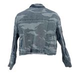 Splendid Camo Print Linen Blend Jacket Sz XS Photo 3