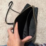 Michael Kors  Crossbody Bag, Black & Gold Square Check, Jet Set Travel Photo 3