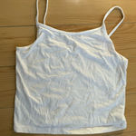 Wild Fable White Tank  Cropped Top Photo 0
