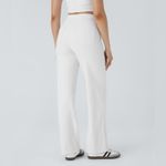 Halara High‎ Waisted Button Multiple Pockets Straight Leg Casual Pants Photo 1