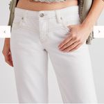 Free People  We The Free Boyfriend White Jeans Shelby 31 Photo 3