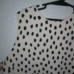 Kate Spade Live Colorfully XS Sleeveless Brush Dab Dots Top Blush Pink Photo 10