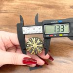 House Of Harlow 1960 Womens Statement Ring Size 5 Y2K Boho Glam Maximalist Gold Photo 6