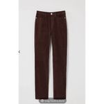 J. Jill Pants Med Petite‎ Dark Redwood Corduroy Authentic Fit Pull On Jeans NWT Brown Photo 6