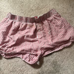 Brandy Melville Red Striped Brandy Shorts Melville Photo 0