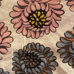 Loft Linen Blend Dress Shorts Lilac Blue Dahlia Cream Floral Size 8 Photo 1