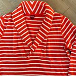 Merona Red White Striped Sweater Size XL Photo 2