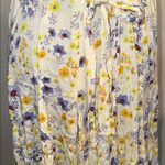 Free People Chic Floral V-Neck Mini Dress Photo 6