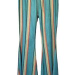 Fashion Express Pants Women’s Lg Super Flare Striped NWOT Western Boho Photo 0