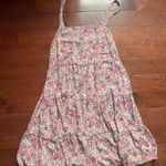 Old Navy Floral Pink Sundress Flowy  Photo 0