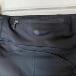 Athleta Velocity Stash Pocket Crop Leggings Black Small Photo 6