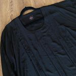 Saudi Abaya Black Kaftan Style With Black Stone Details Size 54 Brand New Photo 10