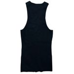 Madewell NWT Women's Black Signature Knit Cutaway Sweater Tank Top XXS Casual Photo 6