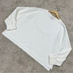 Athleta Harlow Hybrid Top Longsleeve Top Breathable Pullover in Bright White 2X Photo 2