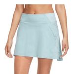 Nike  Skirt Womens Medium Dri Fit Light Blue Mid Rise Active Stretch Tennis Gym Photo 0