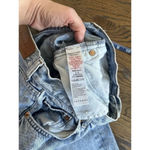 Topshop Women’s Distressed Straight Leg Editor Button Fly Jeans Size 26 L0568 Photo 10