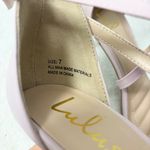 Lulu's Pink Blush Strappy Sandals Heels Size 7 Photo 8