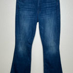 Mother The Weekender Fray jeans Squeeze It 32 Blue Photo 0