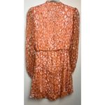 Milly  Natasha Silk Mini Dress in Amber Glow Sz. 0 Photo 6