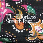 Croft & Barrow NWT Paisley Pants Straight Mid-Rise Colorful Stretch Comfort - 10 Photo 6