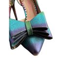 Betsey Johnson womans inbow Metallic Stiletto Heels Size 5.5 SKU8165 Photo 9