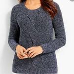 Talbots  Twist Knot Marled Sweater Photo 0