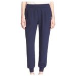 Joie ✨ MARINER PANTS Cuffed Leg Crepe Jogger Navy Sz Small Pants✨ Photo 1