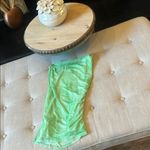 ZARA Green Gradient Toned Mesh Ruched Top Size XS Photo 6