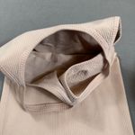 Lululemon  Align Tank Top Women Ribbed Built in Bra Racerback Beige Stretch Yoga Photo 4