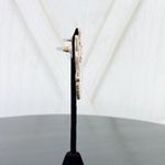 Serra  Santa Claus Christmas Earrings Rhinestone Pearl Beard Photo 2