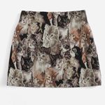 RIBERRY Cat jacquard mini skirt Photo 0