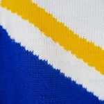 Vintage 70s Varsity Cheerleader Sweater Vest Blue Size XS Photo 6