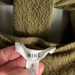 MINE boutique babydoll green puff sleeve square neck mini dress Photo 7