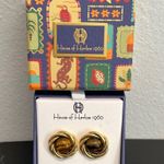 House of Harlow  1960 | Tiger Eye Stud Earrings Photo 0