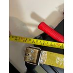 Mudd Vintage Y2K  Belt Floral Printed Leather‎ Studded Grunge Womens M/L Photo 4