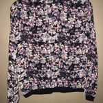 About A Girl Semi Sheer Floral Jacket Photo 4