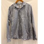 Frank & Eileen  Barry Sand‎ and Blue Check Shirt XL Photo 2