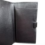 Coach Hampton Signature Black Buckle Wallet With Insert Tri-Fold Photo 12