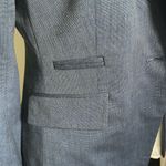 Banana Republic Women’s Slim Fit Chambray Single Button Blazer Suit Jacket Photo 7