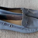 Talbots Light Baby Blue Soft Leather Loafers Size 9 Photo 6