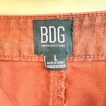 BDG Denim 100% Cotton Mini Skirt in Brick Red Snake Skin Print size Large Photo 5