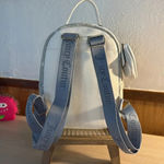Juicy Couture “Queen of Everything” Denim Mini Backpack w/Sparkle Logo Photo 2