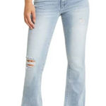 PTCL Flared Blue Jeans Distressed Size 29 Stretch Nordstrom NWT Photo 0