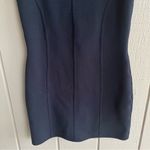 Aritzia Babaton Sculpt Knit Bustier Sleeveless Dress Dark Teal Blue Size L Photo 4