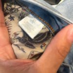 Ed Hardy  Light Blue Flare Jeans with Skull Art Photo 8