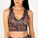Nayeli Active Bra in Dark Floral Size L Photo 5