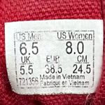 Vans Old Skool Red White Lace Up Sneakers Unisex Men’s 6.5, Women’s 8 Photo 8