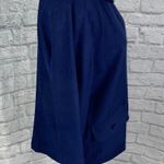 Maren full zip collared jacket navy blue sz 14 Photo 9