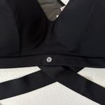 VSX Black Elevate Plunge Wrap Sports Bra XXL 2xl Photo 2